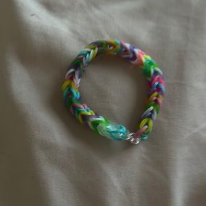 Cute Rainbow Loom Bracelet